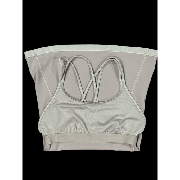 Lululemon Size 2 Beige Strappy Tank Top With Built-In Bra - Picture 3 of 7